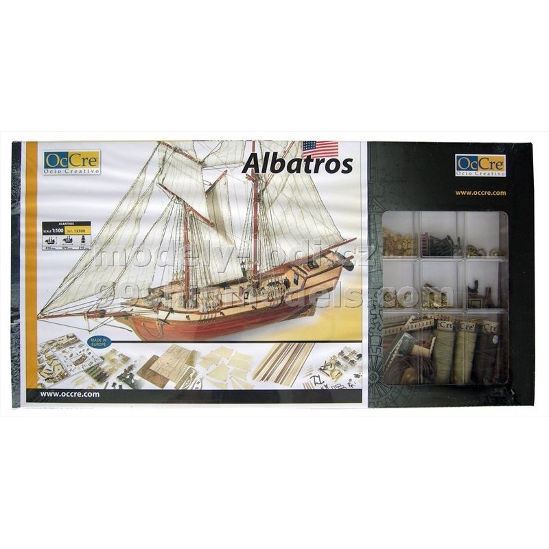 Albatros - Model Ship Kit Albatros 12500 by Occre Ship Models